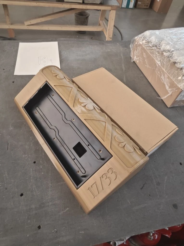 Деталь корпуса домофона после 3D-печати